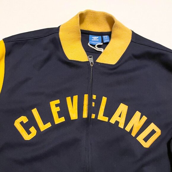Adidas Cleveland Cavaliers NBA Zip Up Jacket Mens Small - Picture 2 of 16